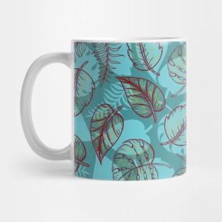 Leaf Line Art Mug